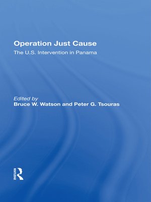 cover image of Operation Just Cause